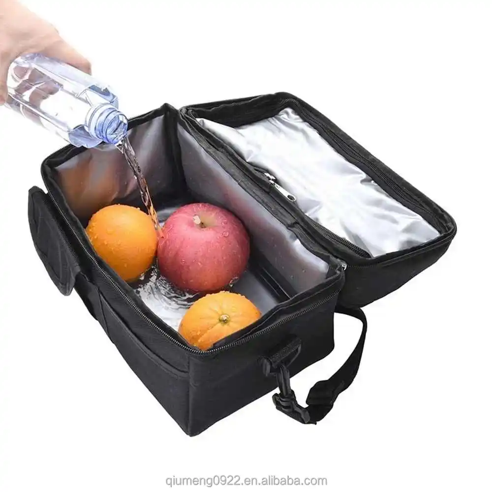 Lunch Bag Large Insulated Thermal Cool Hot Food Storage Tote Box Adult Kids Portable Insulation Bag Leakproof Lunch Storage Bag
