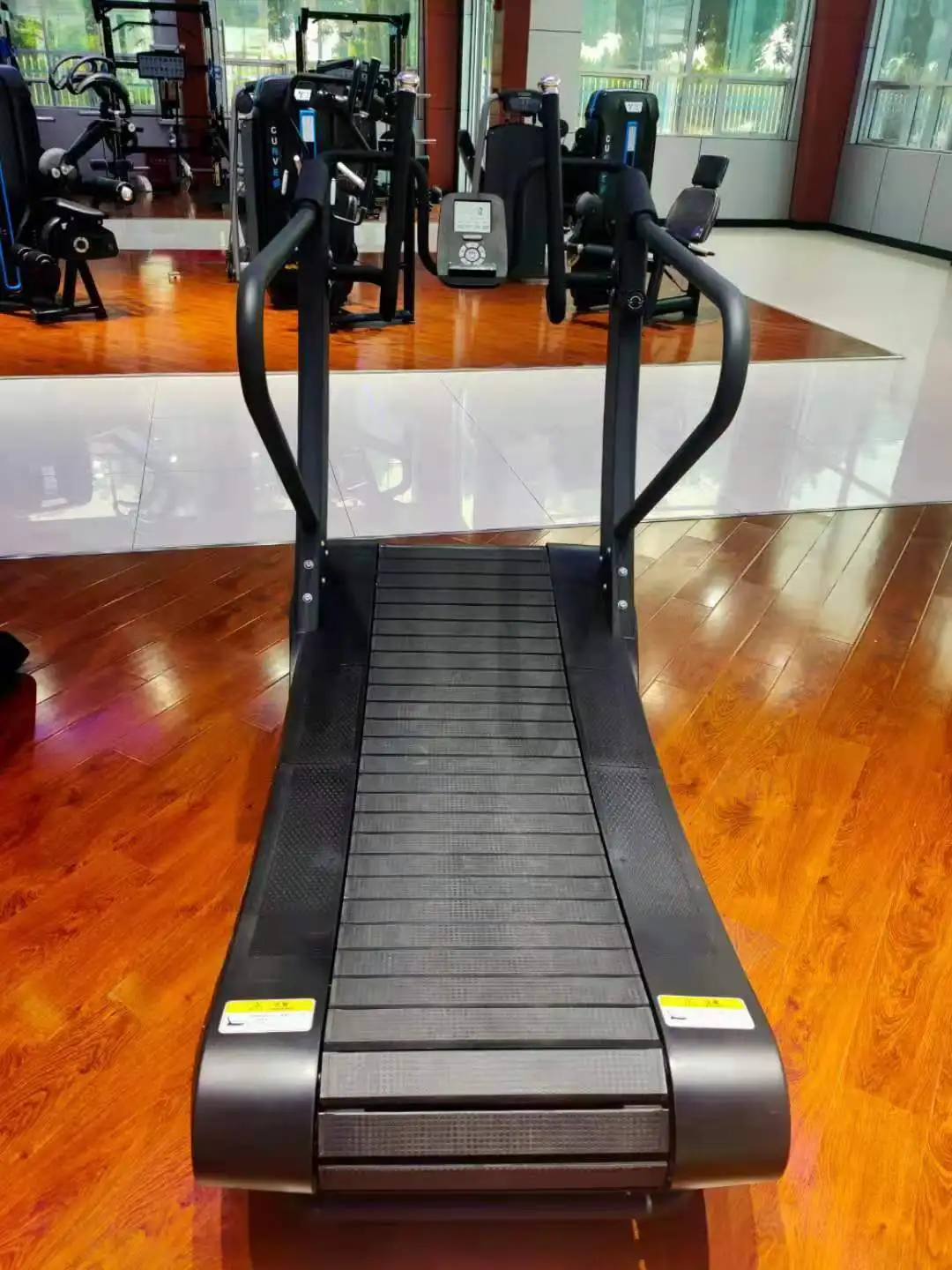 Gym Squat Rack Crawler Treadmill Manual Resistance Adjustment Fitness ...