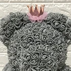 Rose For Valentine Rose Rose Bear Pe 40cm Rose Valentine's Day Gift For Girlfriend