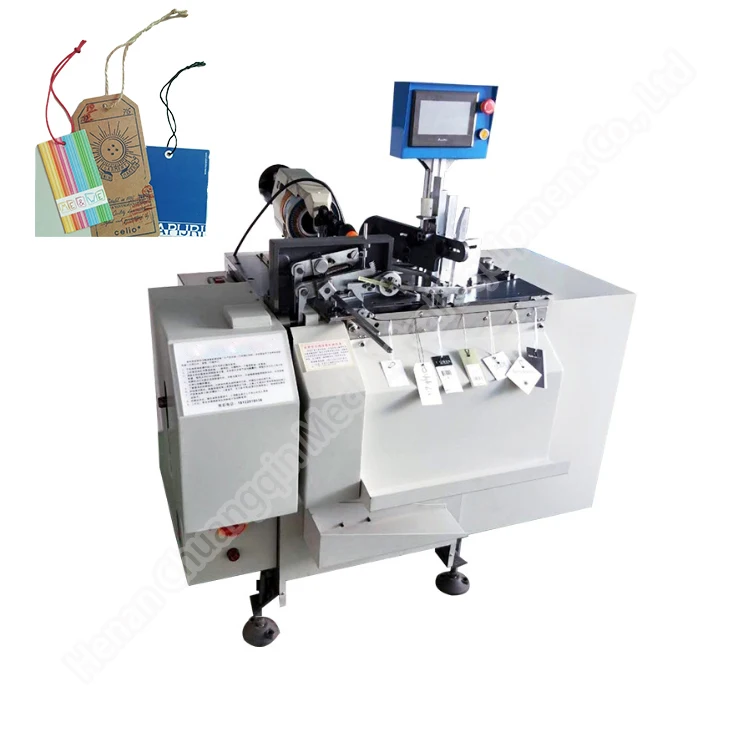 String Tag Machine Hang Tag Labeling Machine Fully Automatic Hang Tag