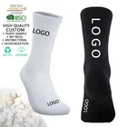 Quality Compression Ankle Bamboo Designer Mens Crew Sport Cotton Custom Logo Socks Men