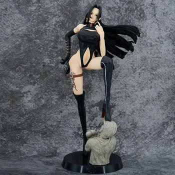 One Pieced Sexy Naked Anime Figures GK Boa Hancock Action Figure 47.5CM Model Statue Hentai Collectible Figurines Toys For Adult