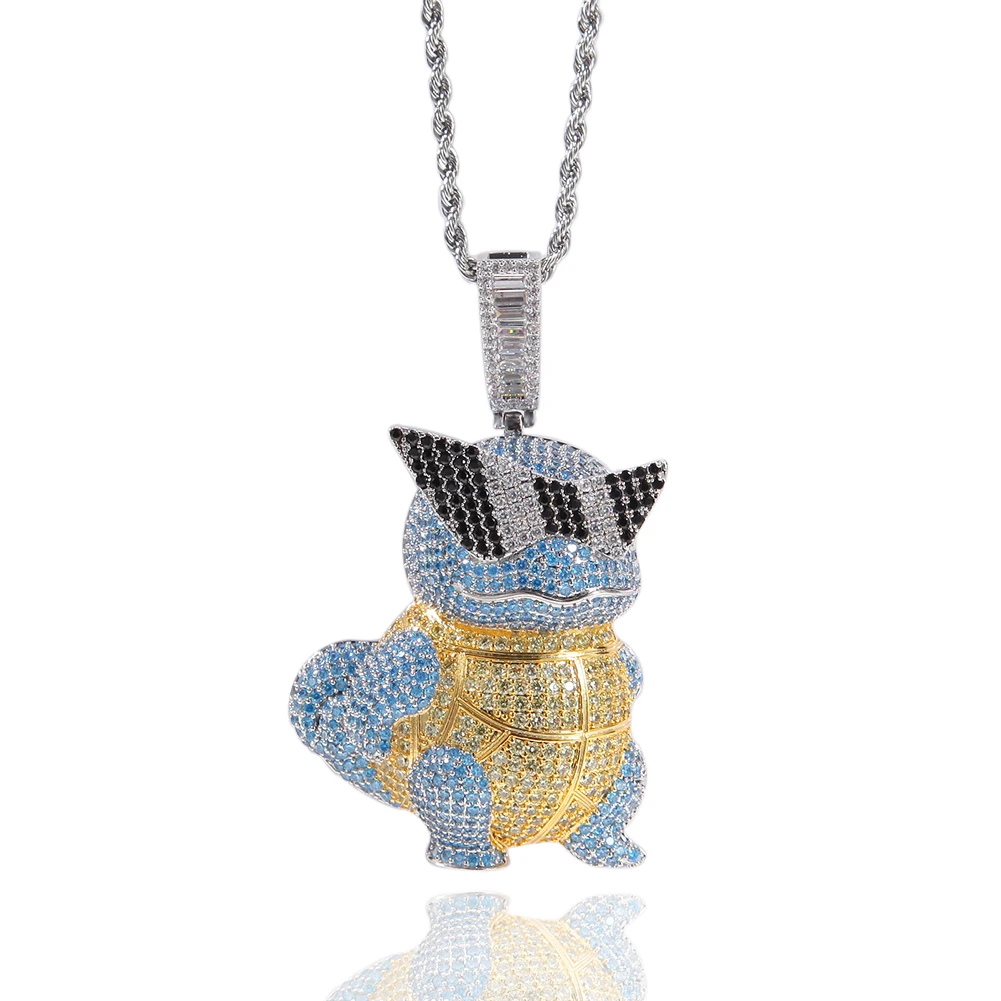 Cartoon Jenny Turtle Necklace Pendant 