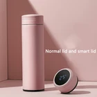 Product New Product Ideas 2021 Stainless Steel LED Smart Water Bottle With Temperature Display
