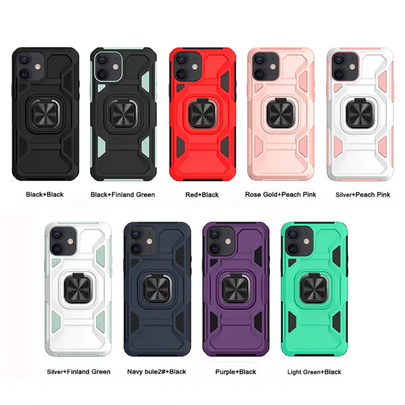 Classic Armour Business Phone Case Pu For Iphone 11 For Samsung A12 32 52 02S