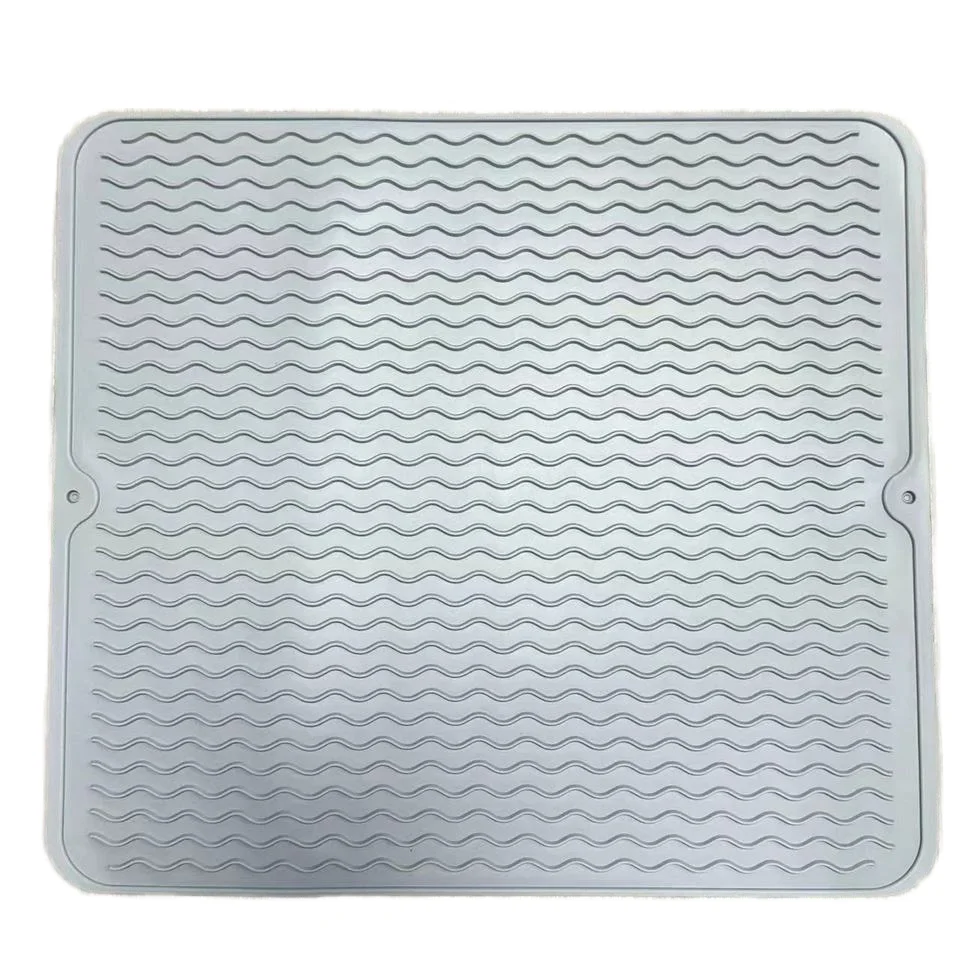 Availableheat-resistant Easy-to-Clean Kitchen Silicone Drying Mat Eco-Friendly and Food Grade Resistant Free Sample Available factory