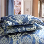 Satin Sheet Wholesale Soft Silky Satin Jacquard Fluffy Winter Comforter Sheet Sets Bedding