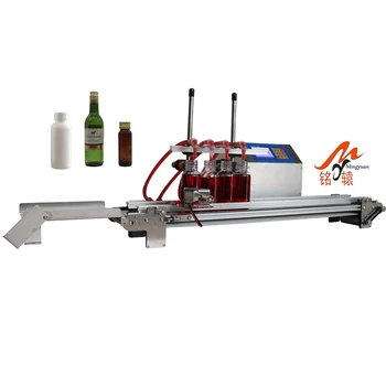 Good Selling tabletop bottle Vial syrup soy sauce Olive Edible Oil Filling And Capping Machine