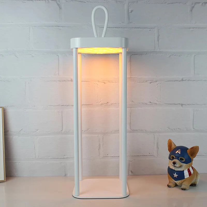 Decorative Bedroom Cordless LED Desk Light Elegant Restaurant Touch Rechargeable Table Lamp
