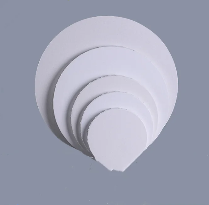 Round Shape Stretched Canvas Board with Pine Wooden Frame for Oil Painting - 280g/380g Thickness & Eco-Solvent Latex UV Ink Support