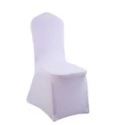 Spandex Chair Covers Hot Sale Stretch Spandex White Wedding Chair Covers For Wedding Banquet Decoration