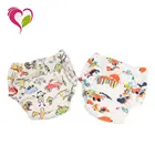 Pants Skin-friendly Comfortable 100% Cotton 6 Layers Muslin Baby Potty Training Pants