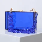 Evening Bag Factory Price Girls Evening Party Crossbody Transparent Acrylic Bag