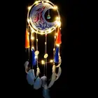 Dream Catcher Wholesale Dream Catcher Feather Decoration-Handmade Traditional Wind Chimes Hanging Dreamcatcher