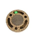 Round Pet Amazon Hot Selling Round Pet Cat Scratcher Cardboard For Exercising Grinding Claws