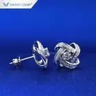 18k Earring 18k Earring Tianyu Gems Custom Jewelry Luxurious Moissanite 14k 18k Gold Fashion Earring