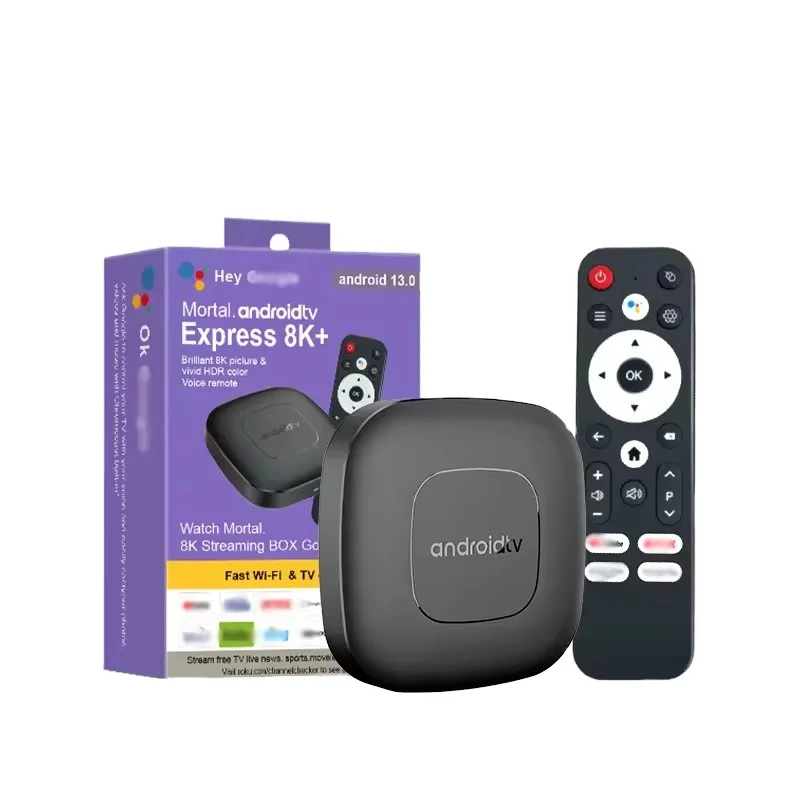 Tv Box Supplier Newest Android 13.0 2G Ram 16G ROM BT Voice Remote Online Media Player Tv Box 8k Lifetim