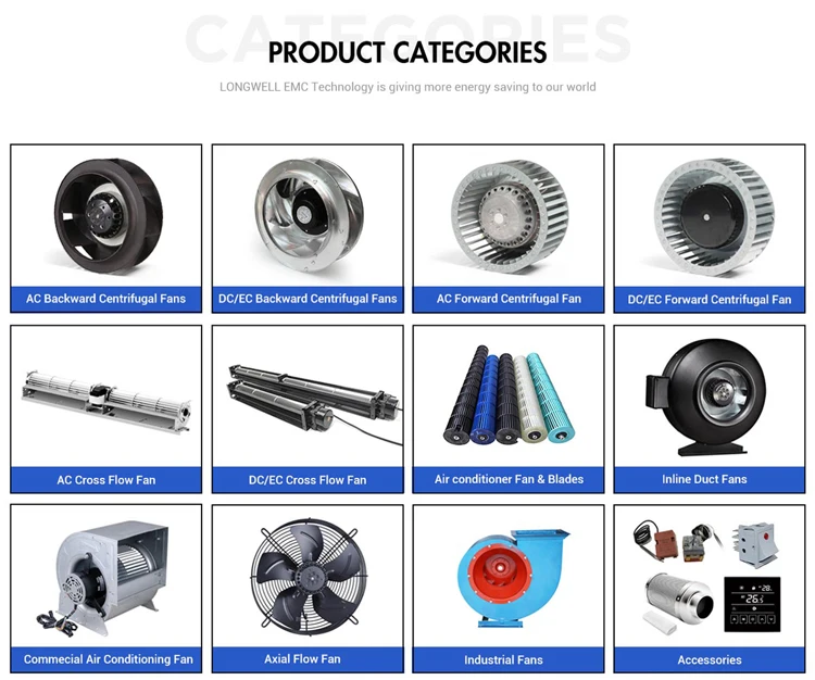 Axial Flow Fan, LONGWELL, 92X92X38, 9238, BLDC - detail 42