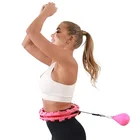 Hoop 24 Detachable Smart Weighted Hula Ring Hoop Massager Exercise Sports Wholesale Hula Hooppro With Ball