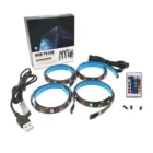 Strip Led Tv Strip 4PCS 0.5M 24key Ir Remote Usb Power 5050 Rgb Led Strip Waterproof Strip Rgb Led Tv Backlight Strip
