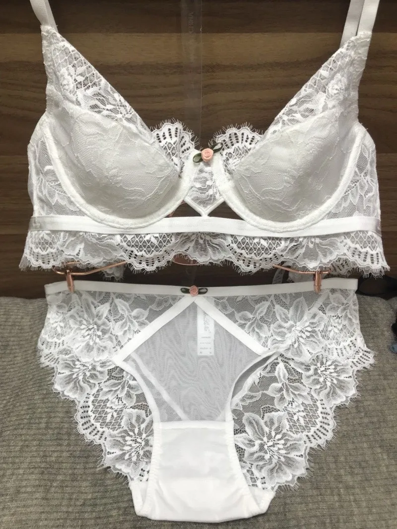 Luxury Lingerie Lace Bra Set Sexy Thin Plus Size Women S Underwear High