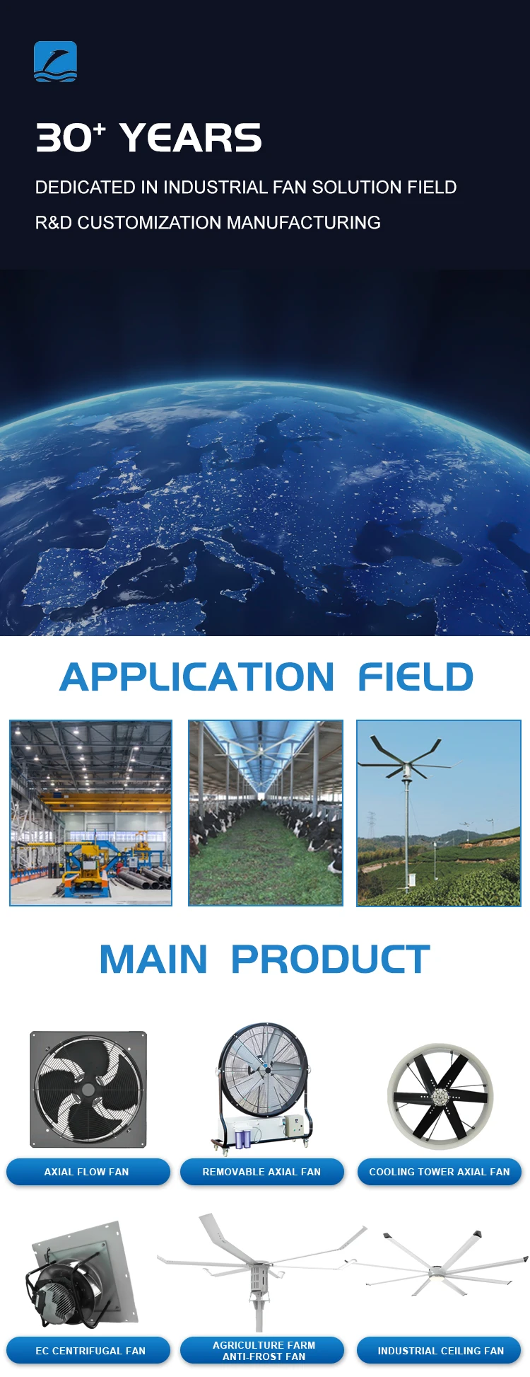 Noise Dehumidification Explosion-proof Fan, SANXIN, Axial - detail 2