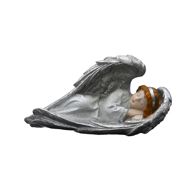 Sleeping Angel Sculpture Colorful Praying Angel Decorative Statue Christmas Gift Holiday Gift Children's Room Resin Crafts