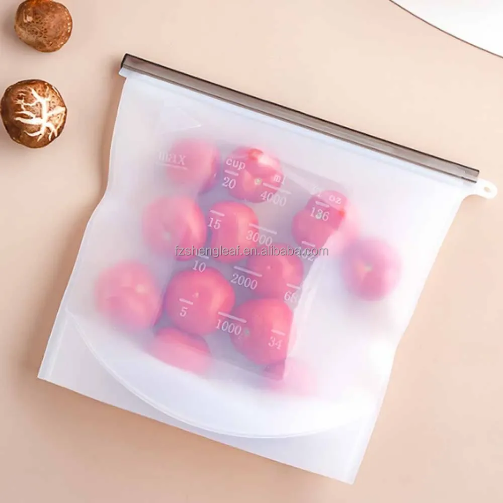 product extra large reusable fresh clear ziplock silicone  freezer bag food storage and container for efficient food packaging-6