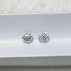 Shape Qianjian Stone D Color Round Shape Moissanite Loose Gemstone For Making Ring