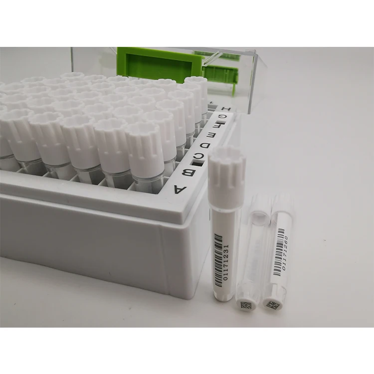 microtubes with screw cap plastic cryovial tube cryogenic vials