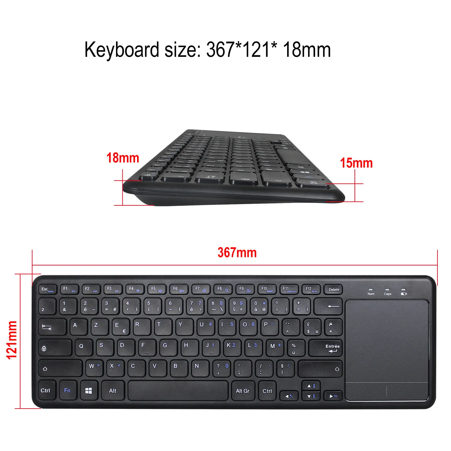 批发azerty键盘笔记本电脑平板电脑广东定制键盘