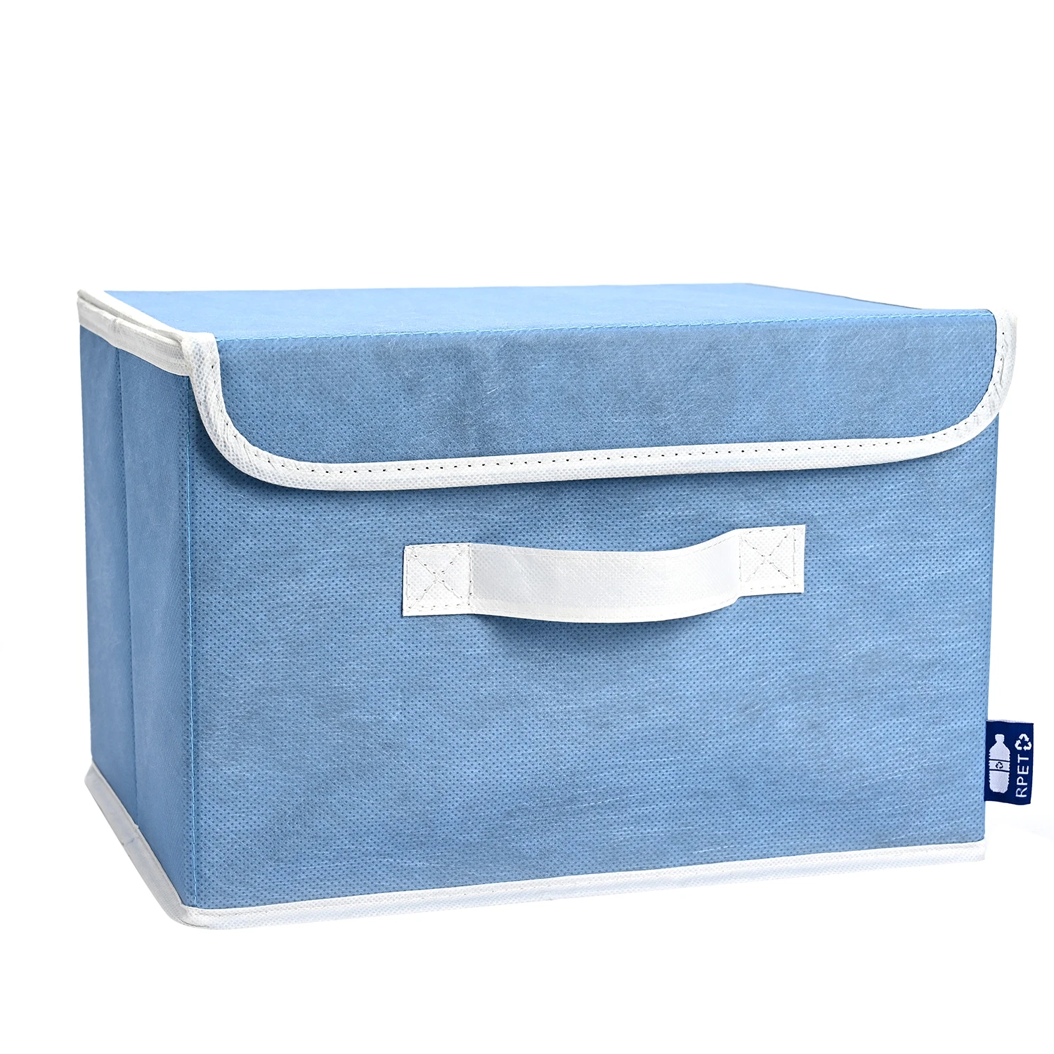 Non-Woven Foldable Storage Box With Cover, Which Can Be Used to Receive Clothing, Quilts, Food and Books manufacture