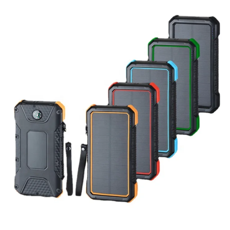 SP1903A 20000mAh Solar Power Bank with Flashlight IATA Certified for Air Shipping to Nigeria/South Africa/Egypt UN38.3 MSDS