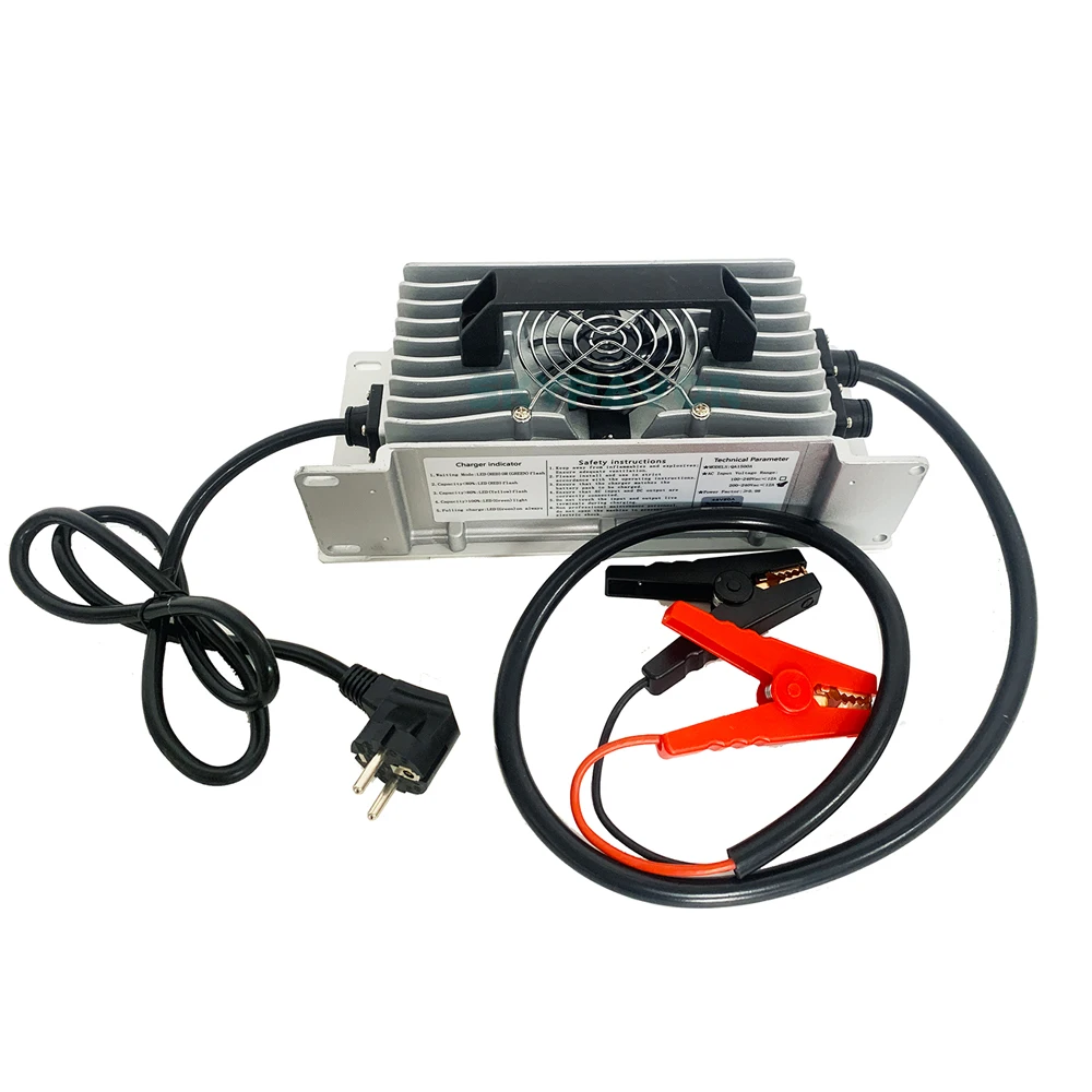 Dustproof waterproof custom 60V battery charger 60V 18A on board automatic smart 60 volt Electric tricycle Auto-Rickshaw charger