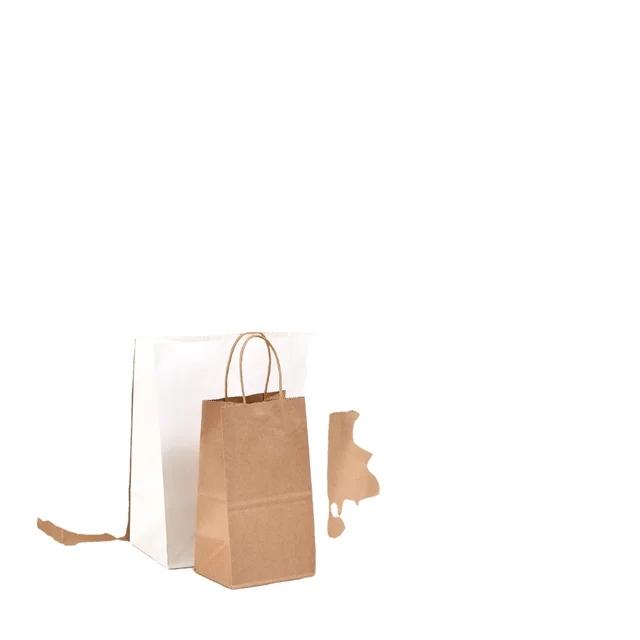 Low Moq Present Paper Shopping Bags With Logos Custom Printed