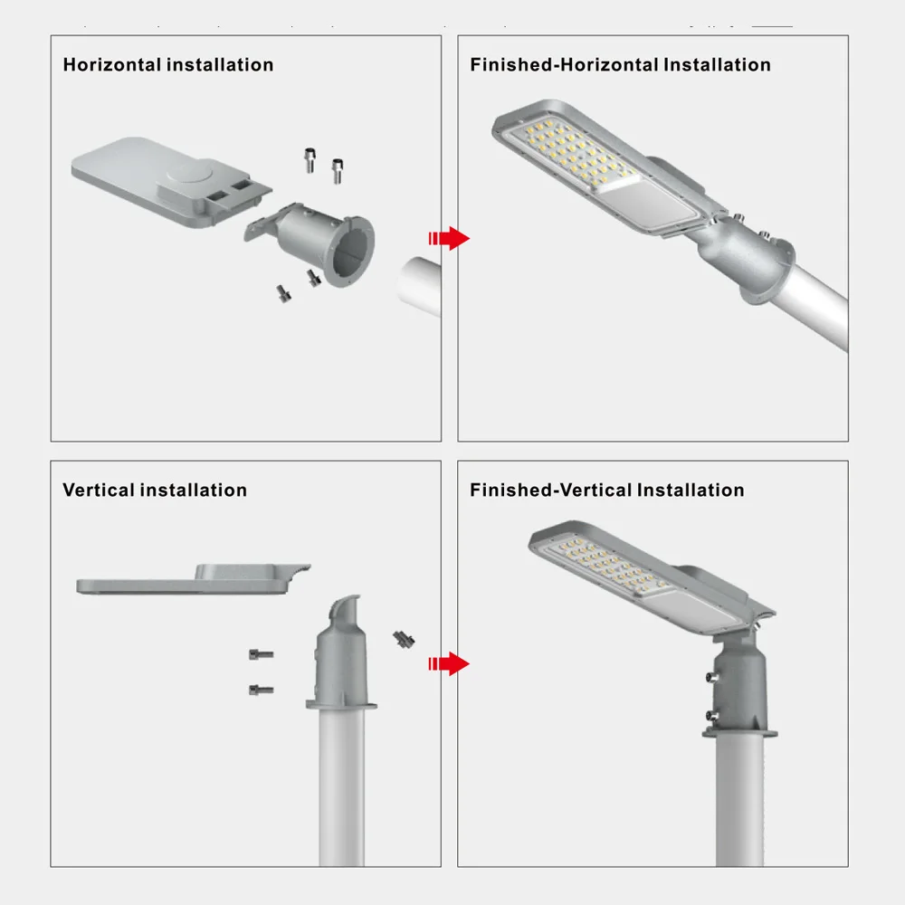 New die-cast street light 50W100W150W200W outdoor waterproof street light Municipal engineering street light adjustable Angle