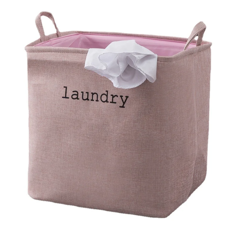 HUAYI  Selling High quality  Fabric Large Canvas storage basket laundry basket