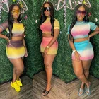 White Summer 2 Piece White Crop Top And Pants Long Sleeve Women 2 Piece Crop Top Set