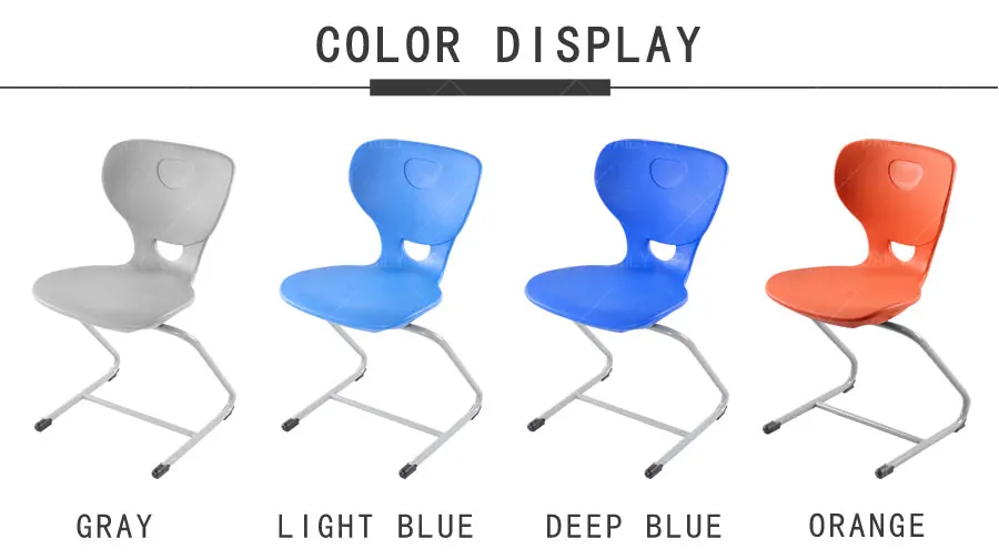 Sled School Student Chair For Classroom Training Room Ergonomic Library Reading Chair Household Study Room Chair