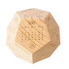 Calendar Calendar Calendar Desktop Decoration Best Present Solid Wooden Calendar