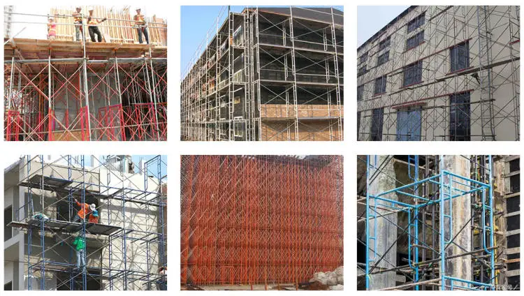 Well Welded Steel H Frame Scaffold Tubular Metal Scaffolding Tower