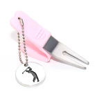 China Golf China Factory Blank Bulk Metal Golf Divot Tool Usa