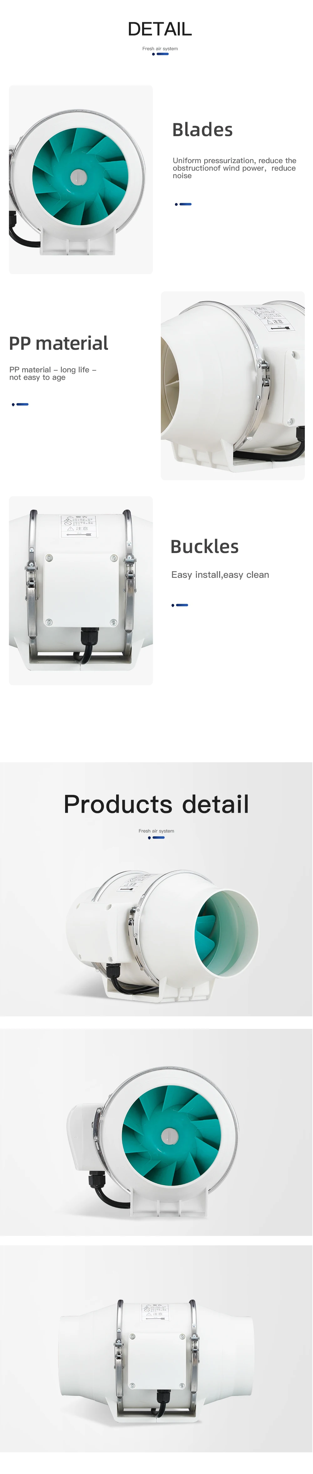 Mixed Flow Extractor, 315mm, 12Inch - detail 16
