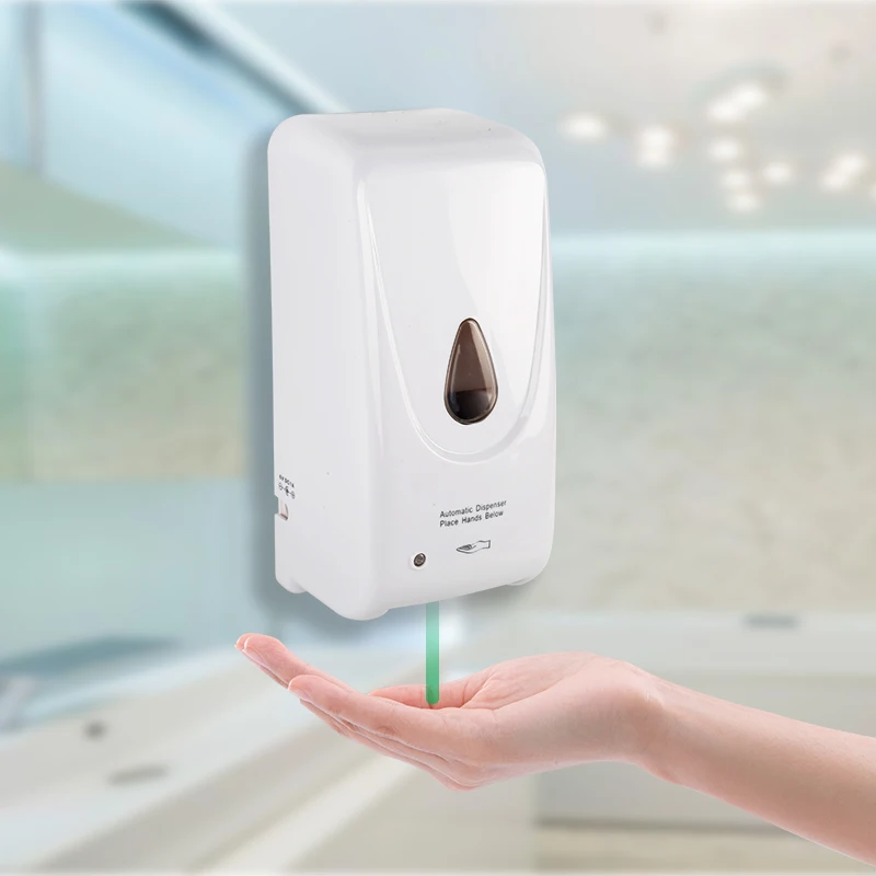 Large Capacity Waterproof Foam Soap Dispenser Sensor, Wall Mounted Soap Dish & Automatic Sensor Liquid Soap Dispensers