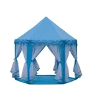 Easy Foldable China Factory Price Ready To Ship Easy Set Up Pink Large Indoor Playhouse Girls Princess Play Tent
