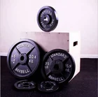 Sports Equipment 35lb High Quality Weight Plate Sports Equipment Painted Cast Iron Weight Plate