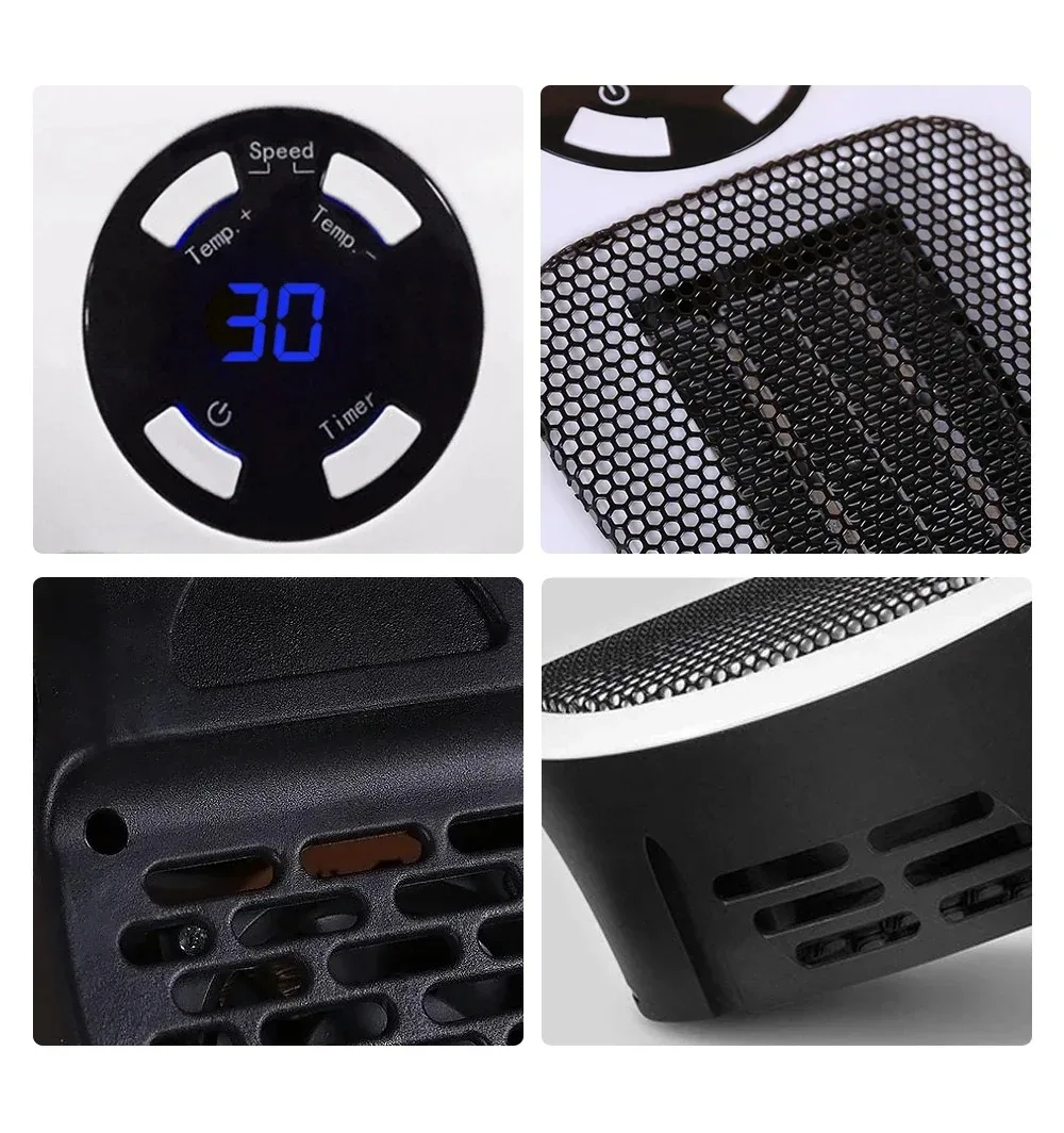 Portable Heater, 350W, Wall - detail 12