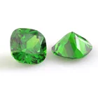 Stone Wuzhou Sale Shape Oct Color Green Green Cz Synthetic Stone Cubic Zirconia Loose Gemstone