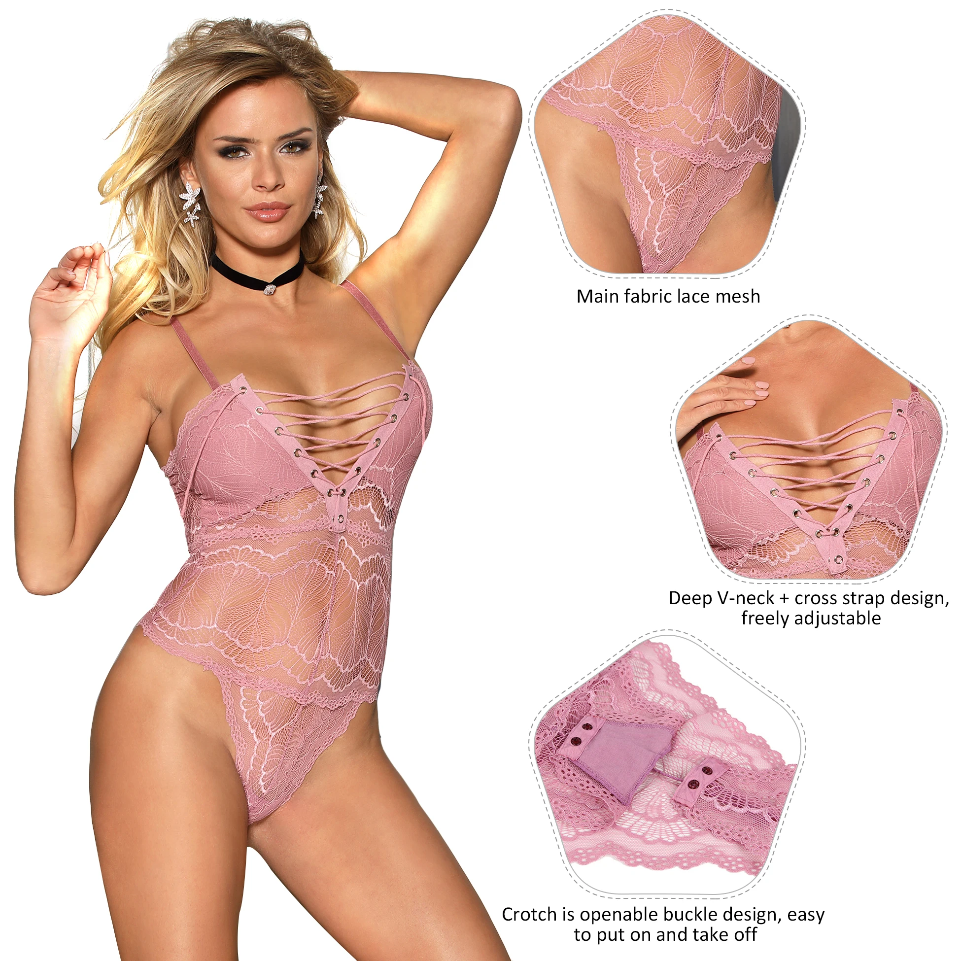 1950px x 1950px - Private Label Pink Secret Treasure Naughty Girl Adult Naked Sexy Bad Girl  Plus Size Teddy Lingerie - Buy Teddy Lingerie,Plus Size Lingerie  Teddy,Women Teddies Lingerie Product on Alibaba.com