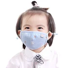 Washable Printed 100% Cotton Fabric Face Cover For Children